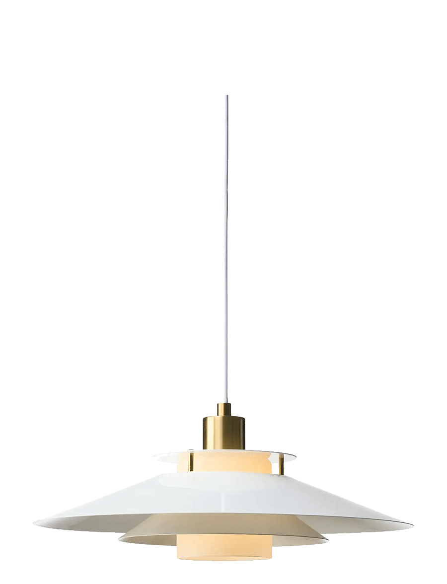 Halo Design - Rivoli pendel Ø40, Hvid - pendellampen - glossy white - 1