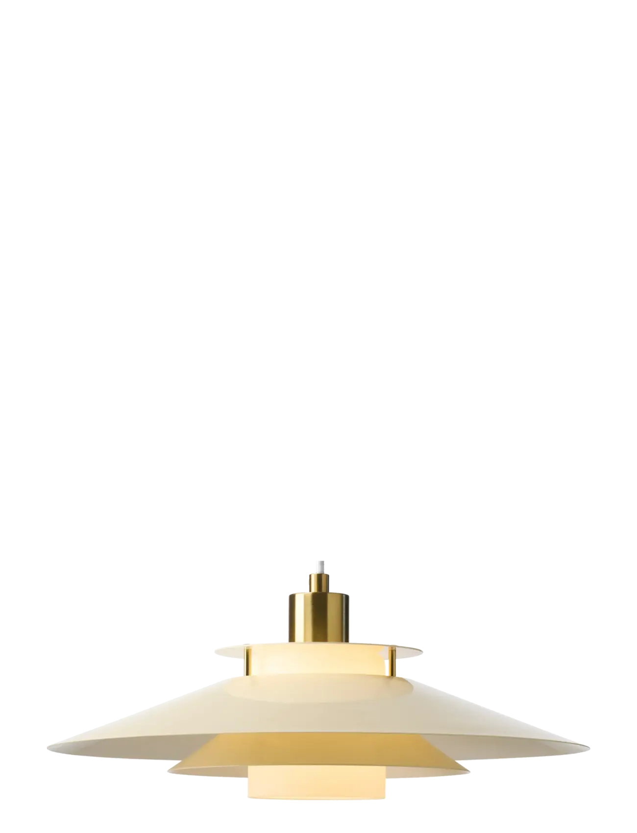 Halo Design Rivoli pendel Ø40, Creme - Lamps - GLOSSY CREAM / cream