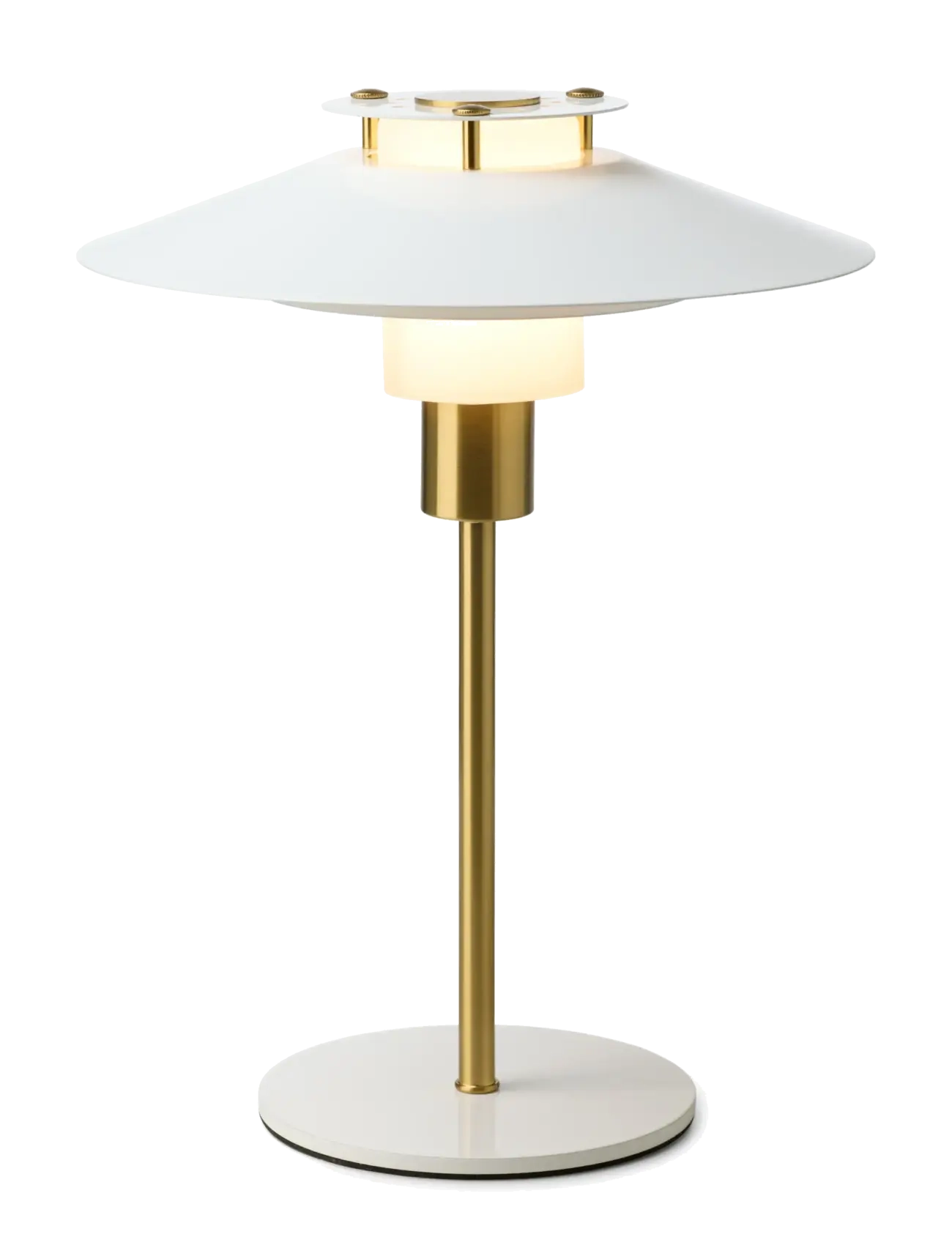 Halo Design Rivoli bord, Hvid - Belysning - GLOSSY WHITE / white