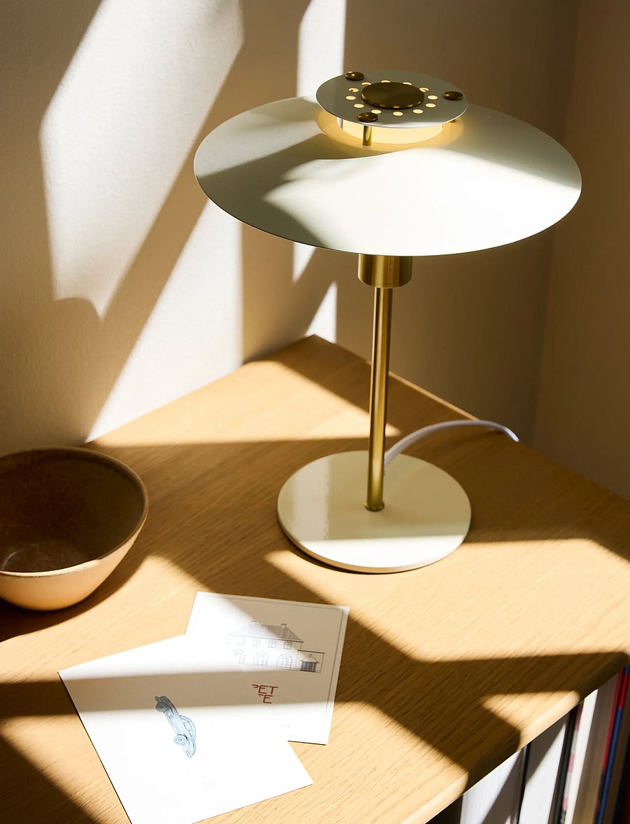 Halo Design - Rivoli bord, Creme - glossy light creme - 0