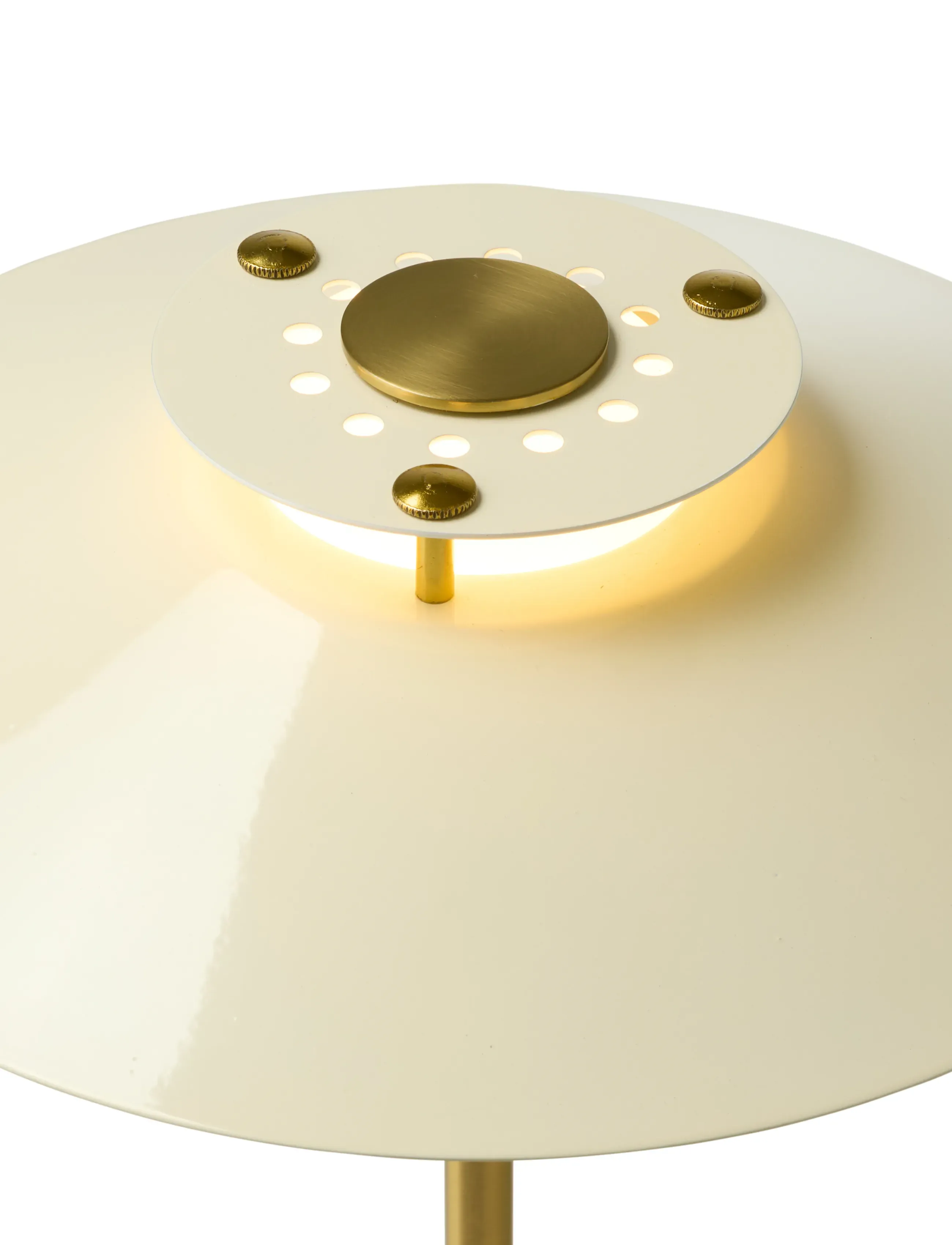 Halo Design - Rivoli bord, Creme - glossy light creme - 3