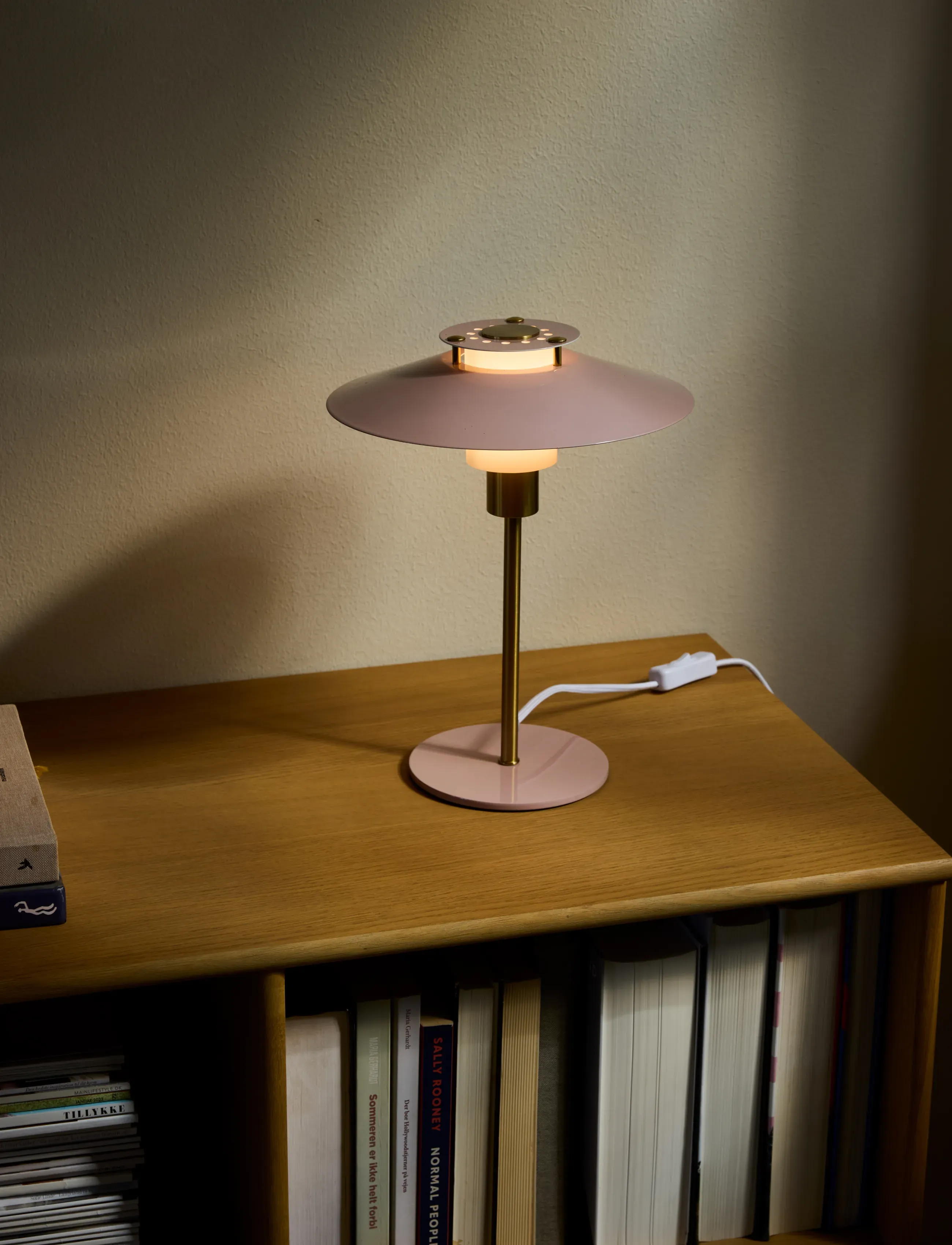 Halo Design - Rivoli bord, Rosa - glossy rosa - 0