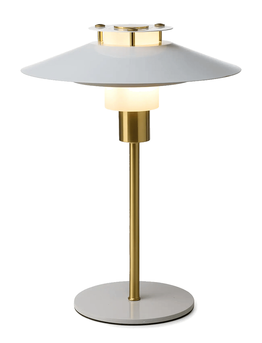 Halo Design - Rivoli bord, Grå - glossy light grey - 1