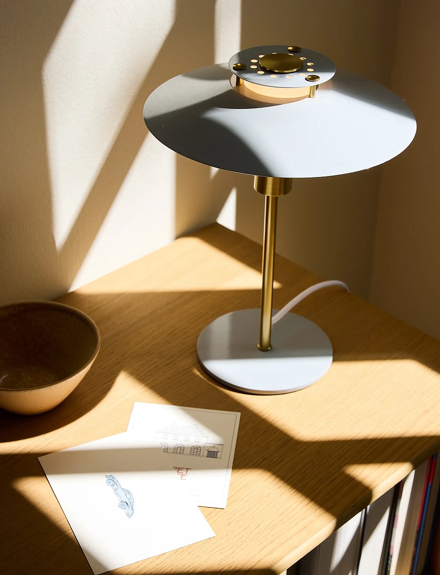 Halo Design - Rivoli bord, Grå - glossy light grey - 0