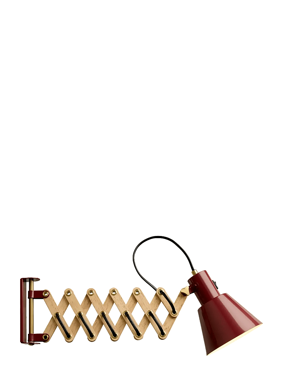 Halo Design - Vintage Mini Merlot - wandleuchten - glossy merlot mania - 1