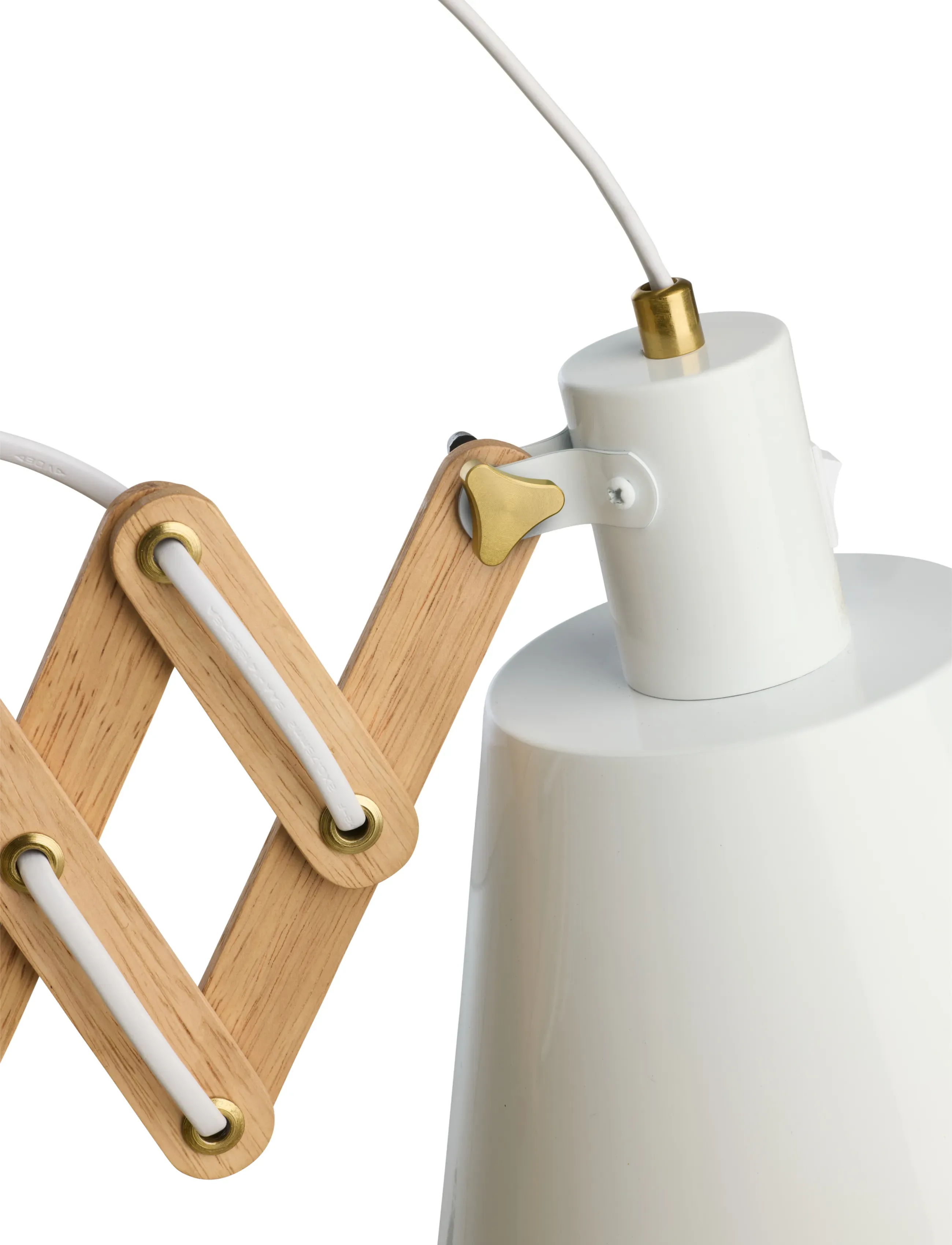 Halo Design - Vintage stor Hvid - væglamper - glossy white - 2