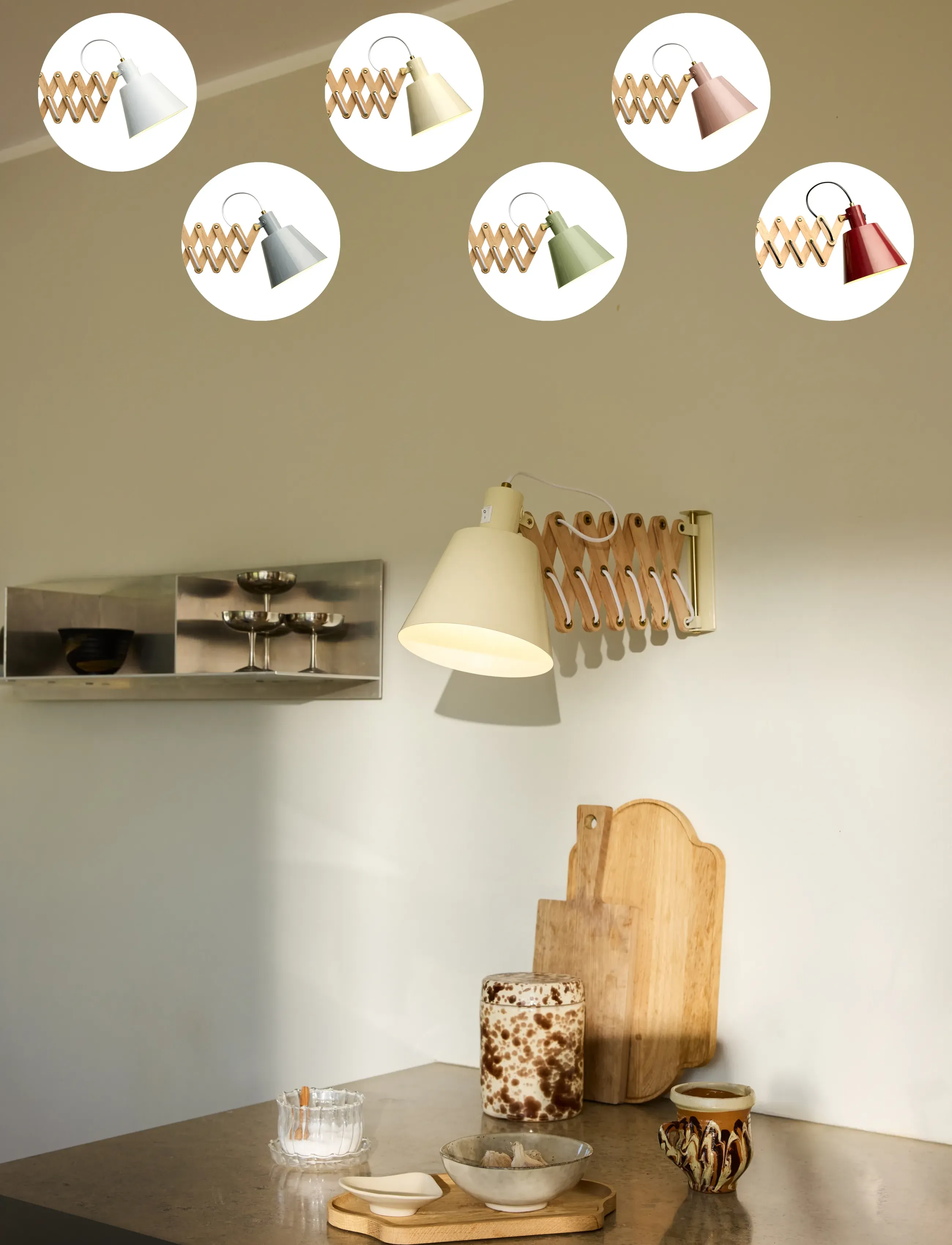 Halo Design - Vintage stor  Creme - glossy cream - 3