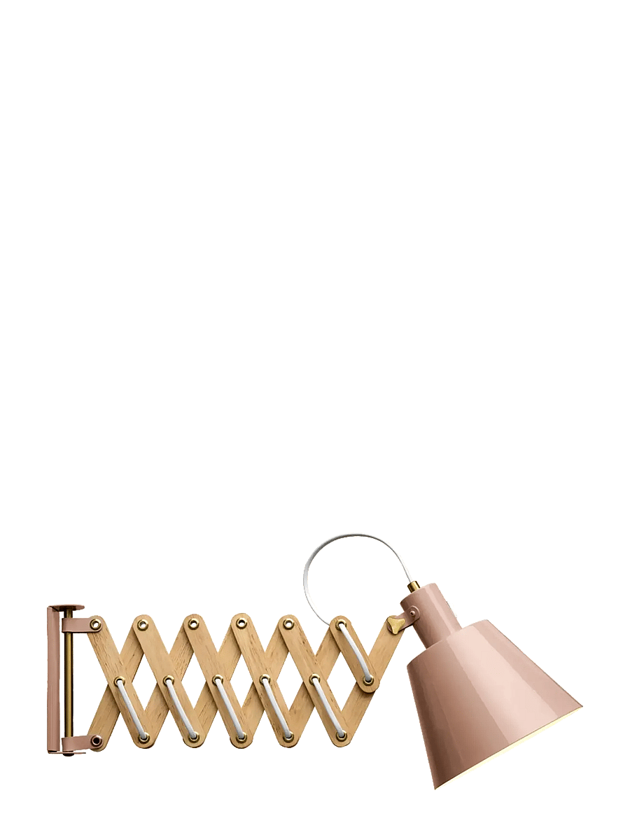 Halo Design - Vintage stor Rosa - seinalambid - glossy rosa - 1