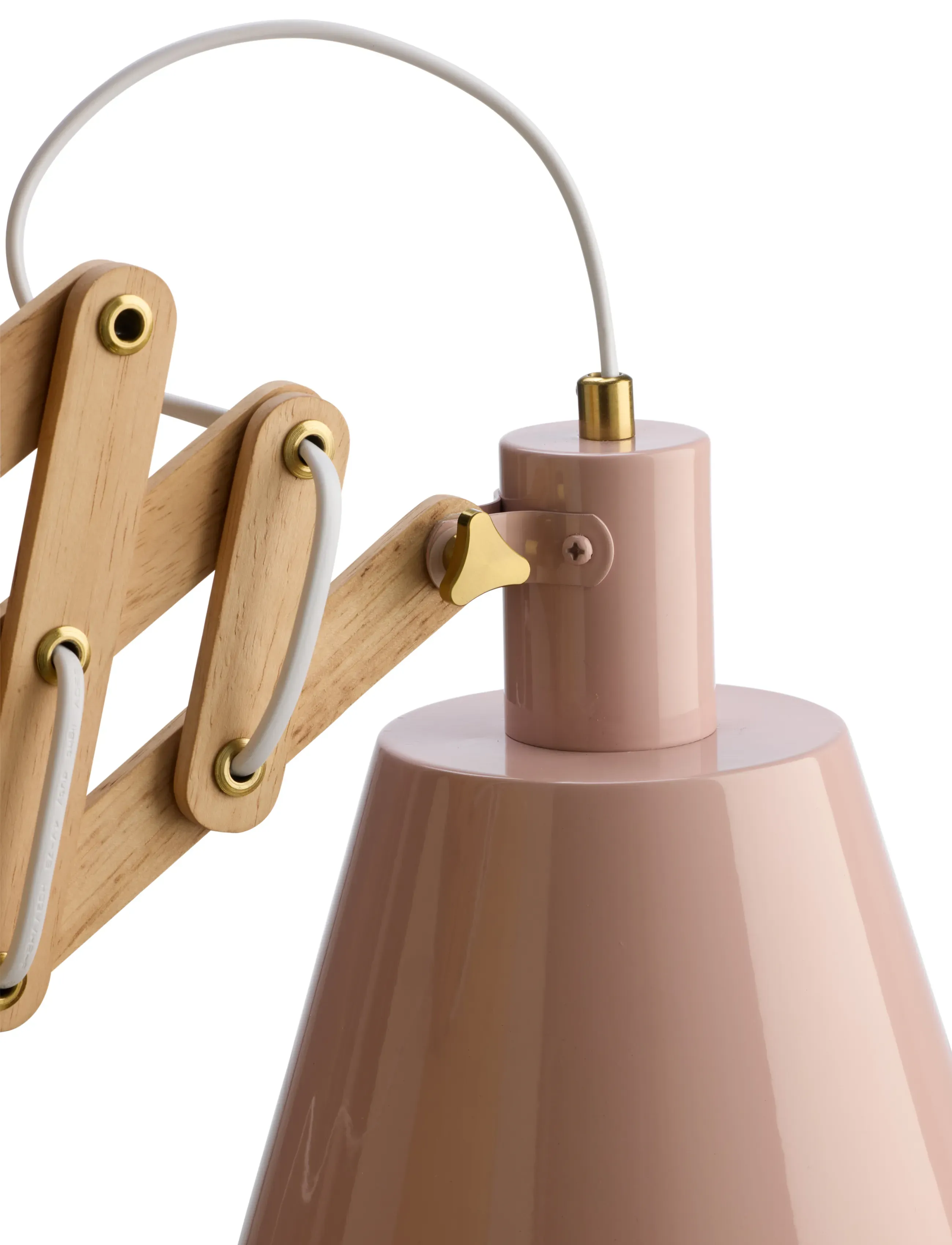 Halo Design - Vintage stor  Rosa - væglamper - glossy rosa - 2