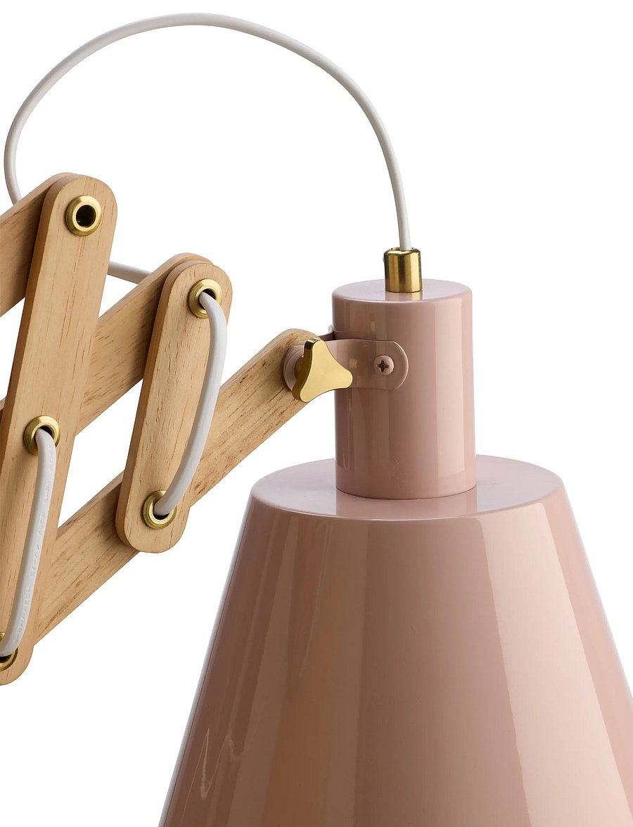 Halo Design - Vintage stor Rosa - seinalambid - glossy rosa - 2