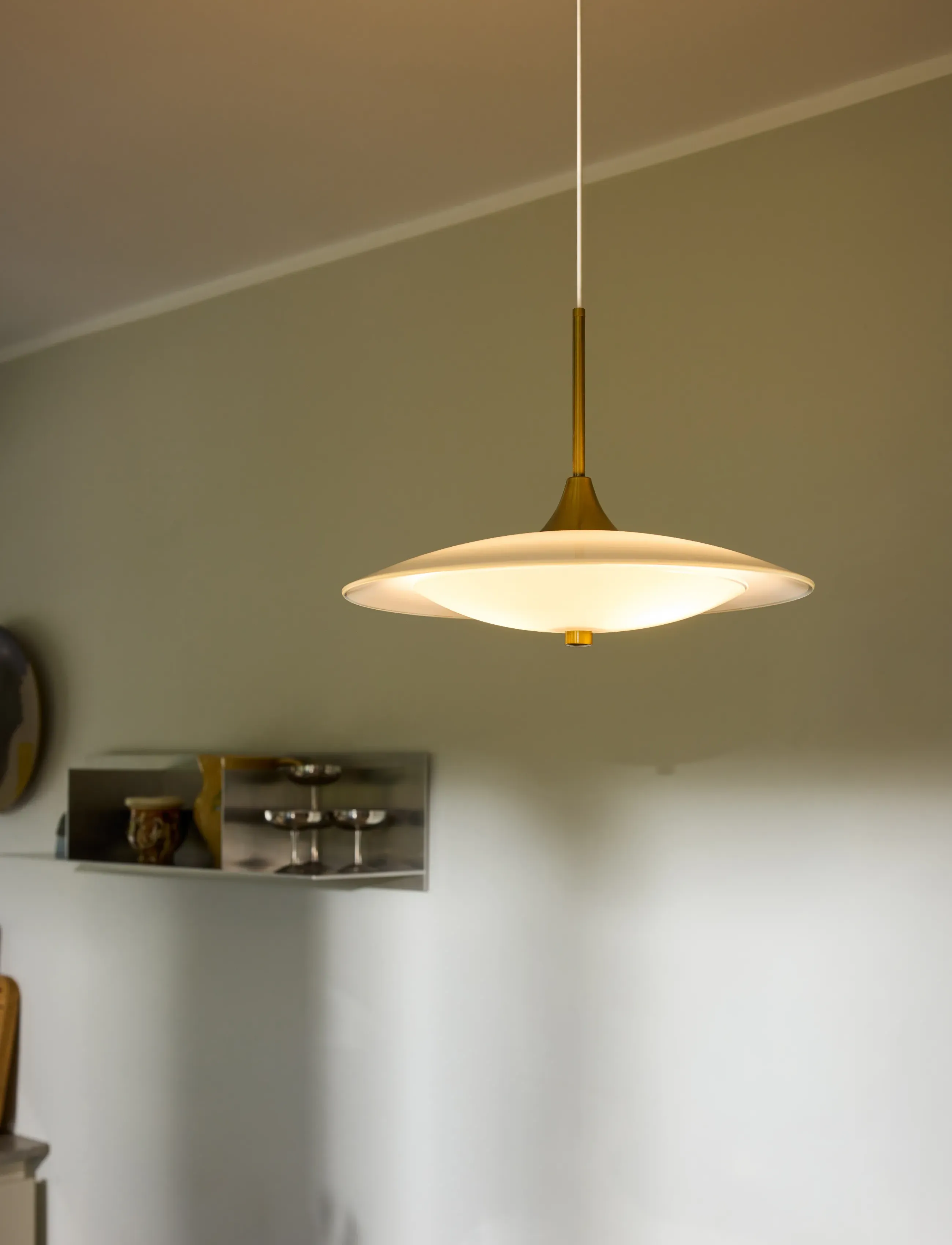 Halo Design - Baroni pendel med messingtop Ø35 - pendellampen - brass - 2
