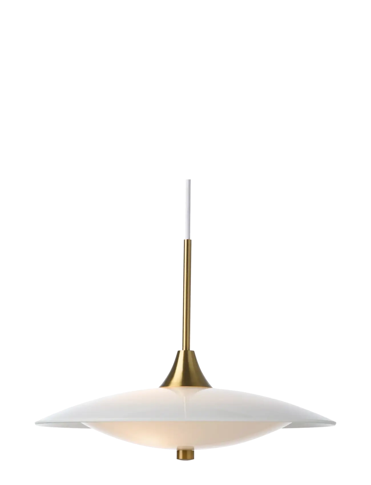 Halo Design Baroni Pendel Med Messingtop Ø40,,,Gold Gr.Ø 40 CM