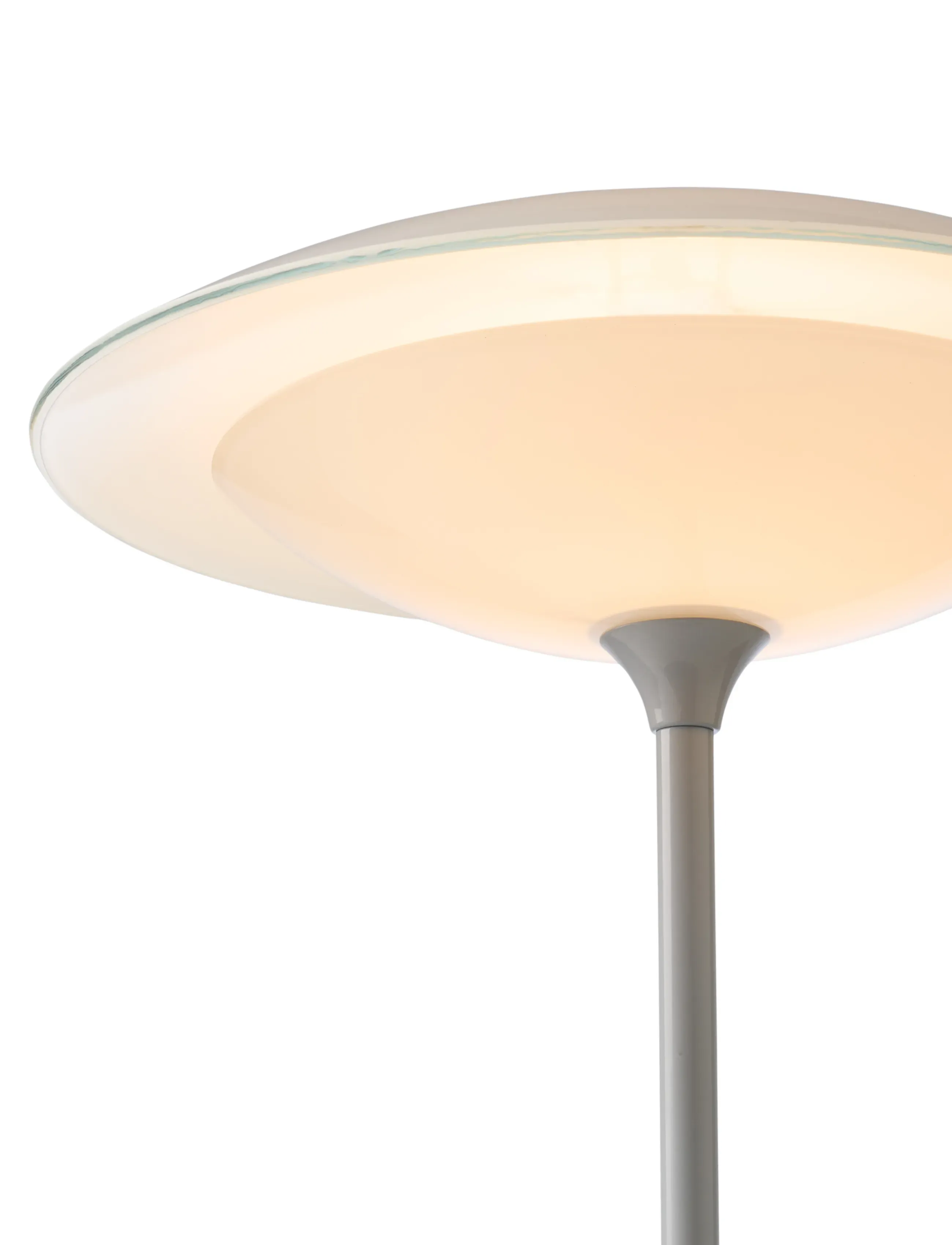 Halo Design - Baroni bord  Ø30 Grå - schreibtisch- & tischlampen - glossy light grey - 2