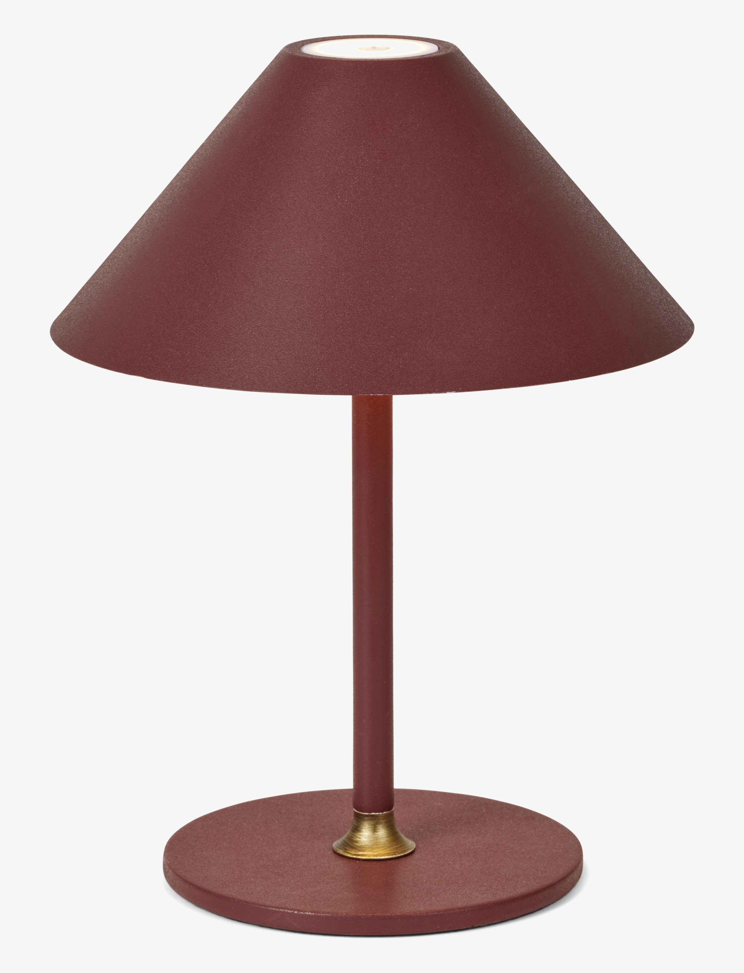 Halo Design "Hygge" Portable Table Lamp, Bordlampe, Rød, Str: H19CM