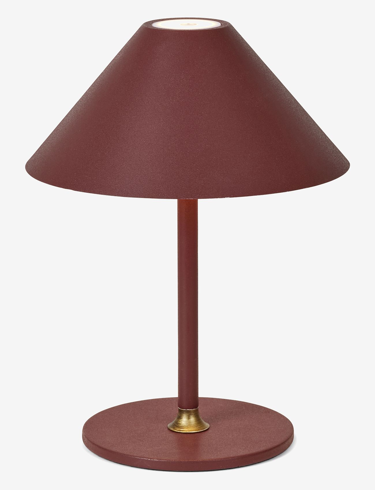 Halo Design - "HYGGE"  Portable Table lamp - fönsterlampor - maroon red - 1