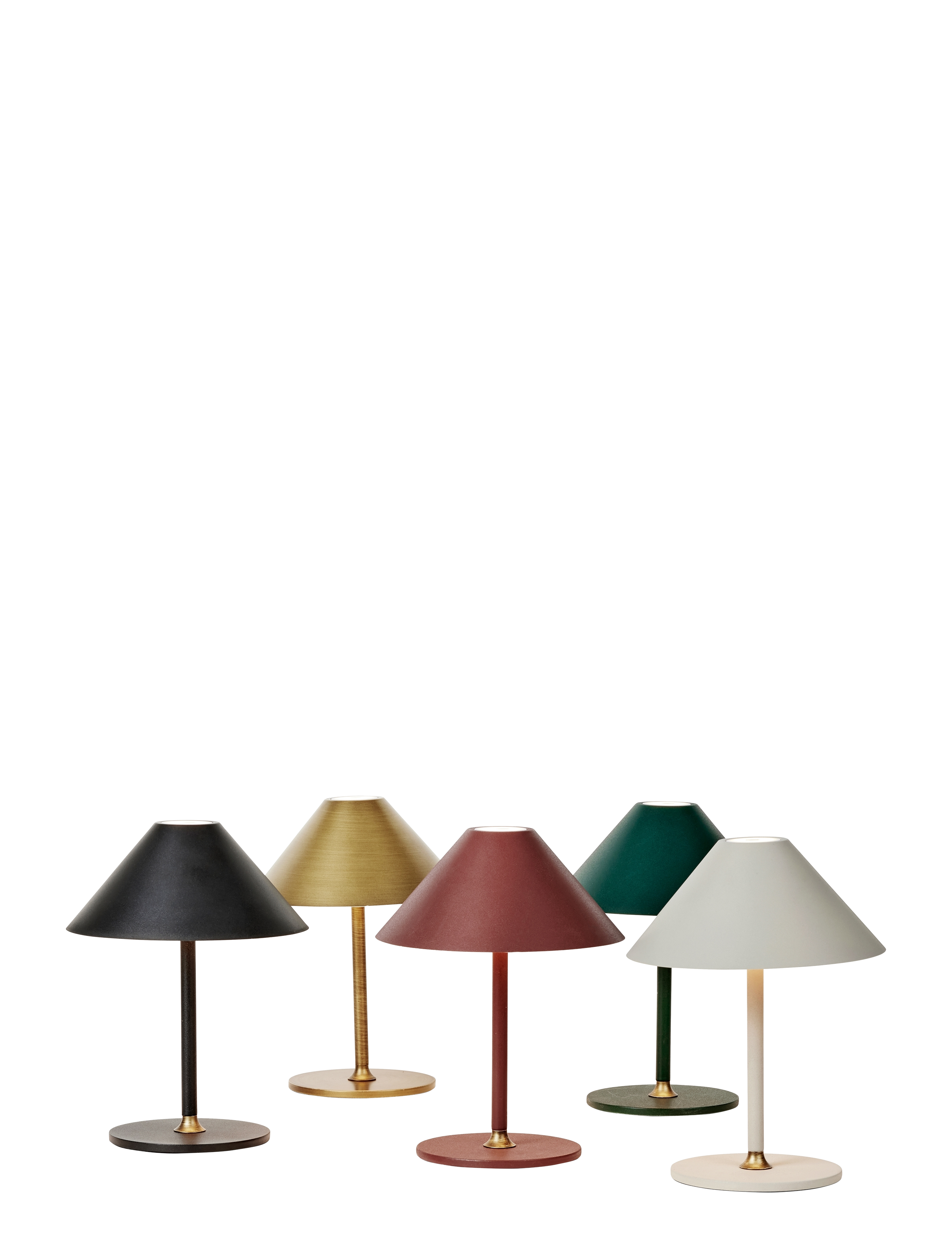 Halo Design - "HYGGE"  Portable Table lamp - transportable lamper - maroon red - 2