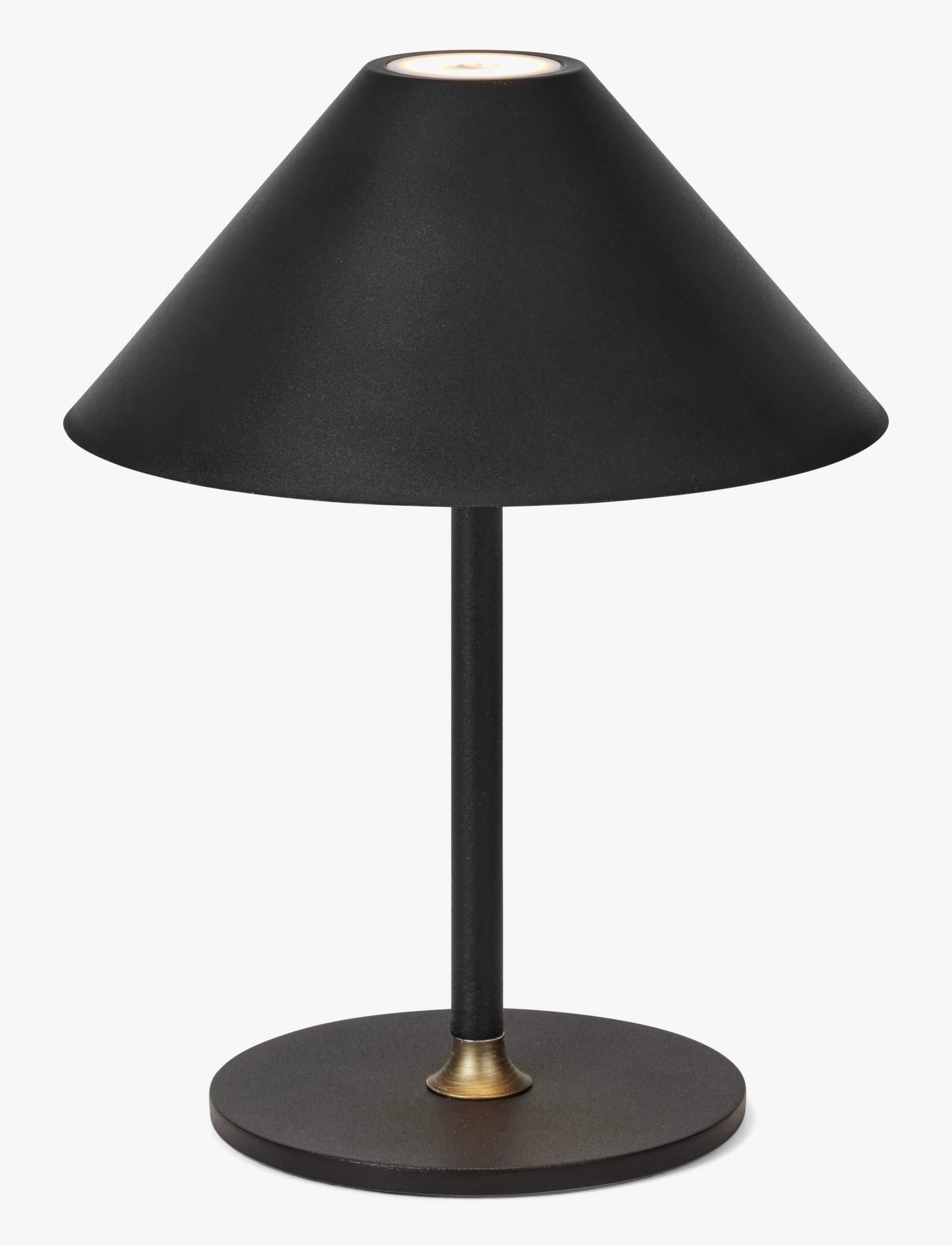 Halo Design "Hygge" Portable Table Lamp, H25 cm, Black, Lamper > Bordlamper, Unisex