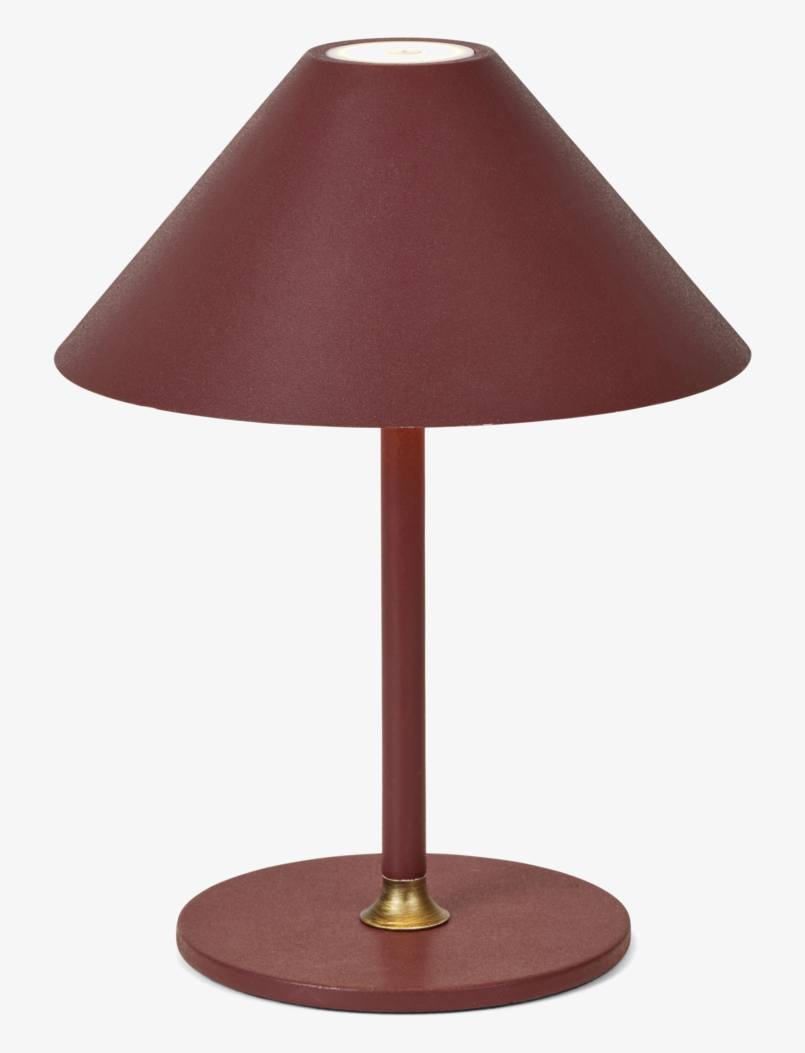 Halo Design "Hygge" Portable Table Lamp, H25 cm, Red, Lamper > Bordlamper, Unisex
