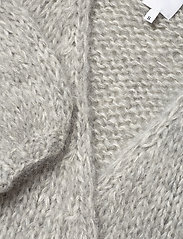 hálo - HUURRE hand knitted wrap knit - džemperiai - grey - 6