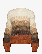 KAJO handknitted sweater - RUSTY SKY