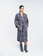 hálo - KAARNA bathrobe - morgenkåber - grey - 2