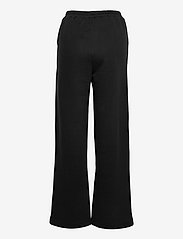 hálo - TUNDRA woolen wide college pants - joggers copy - black - 1