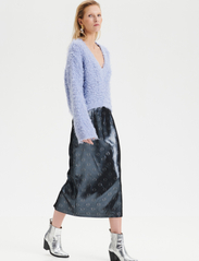 hálo - HUURRE knitted furry sweater - neulepuserot - pastel blue - 4