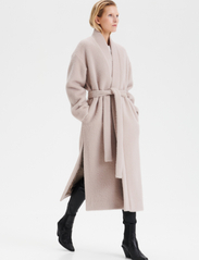 hálo - HUURRE long coat - Žieminiai paltai - pearl - 2