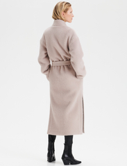 hálo - HUURRE long coat - Žieminiai paltai - pearl - 3