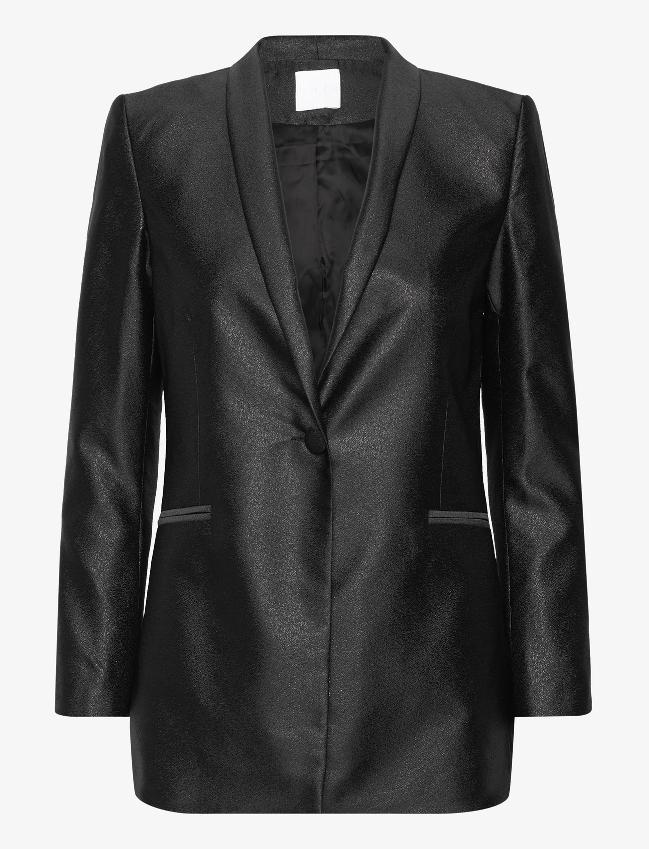 hálo - KAAMOS blazer - ballīšu apģērbs par outlet cenām - shimmering black - 0