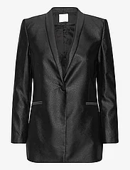 hálo - KAAMOS blazer - ballīšu apģērbs par outlet cenām - shimmering black - 0