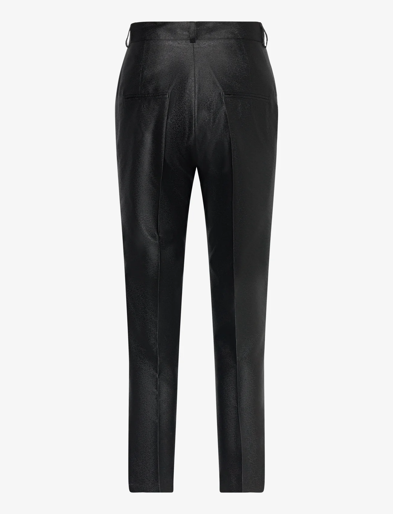 hálo - KAAMOS pants - kostymbyxor - shimmering black - 1