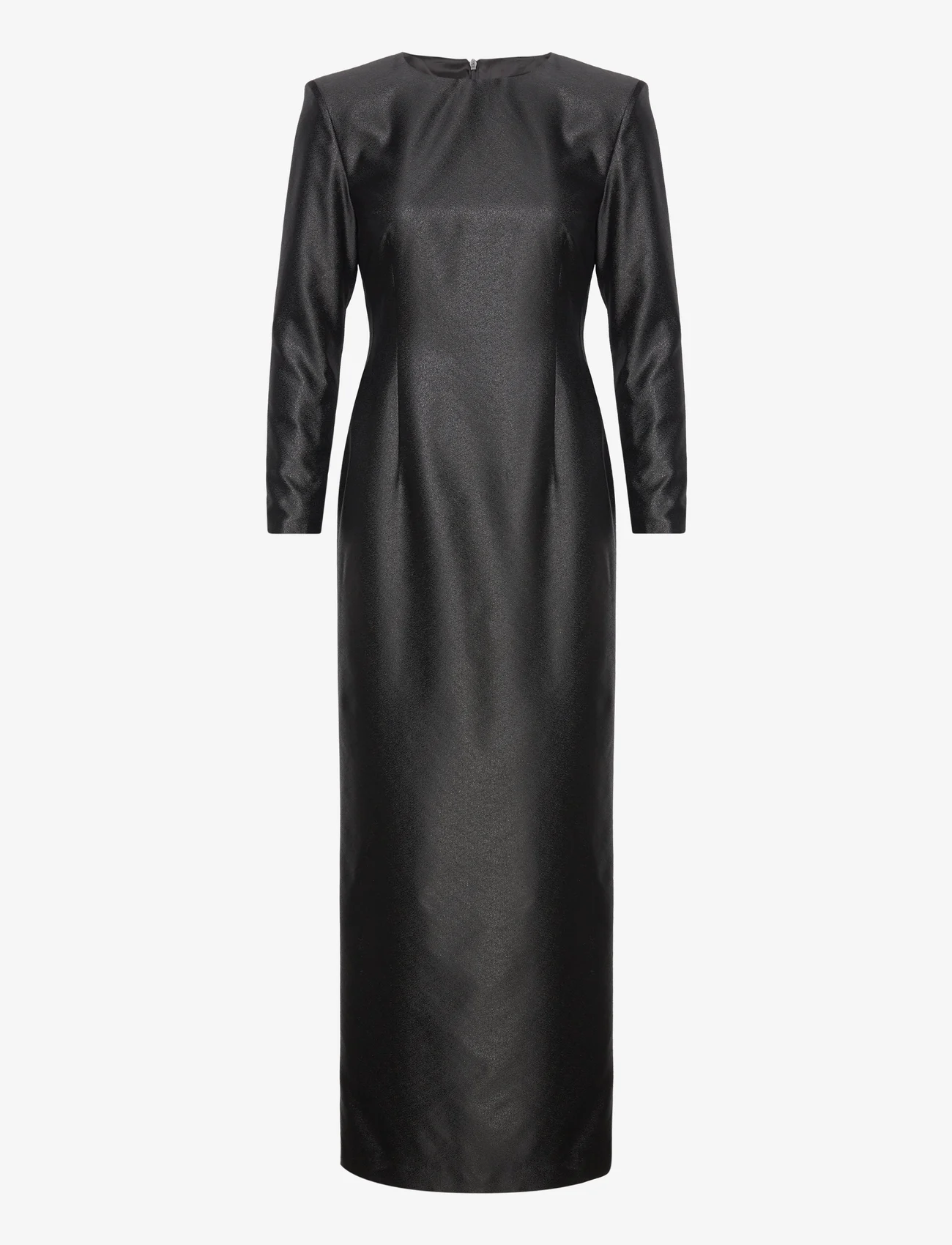 hálo - KAAMOS maxi dress - vakarėlių drabužiai išparduotuvių kainomis - shimmering black - 0
