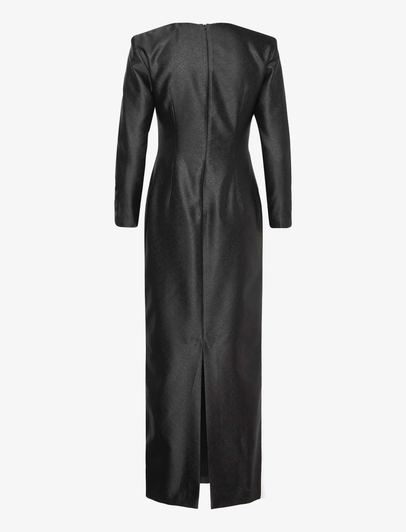 hálo - KAAMOS maxi dress - party wear at outlet prices - shimmering black - 1