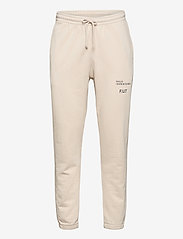 HALO - HALO Cotton Sweat Pants - bukser - tapioca - 0