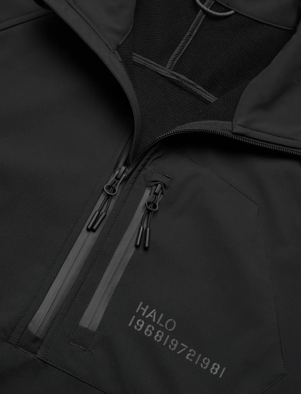 HALO - HALO ELITE SOFTSHELL HALF ZIP - Õhukesed jakid - black - 2