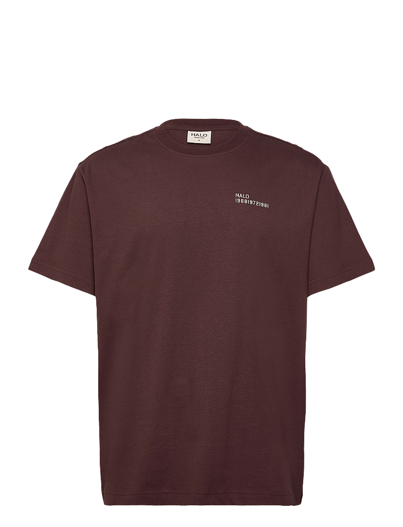 HALO - HALO GRAPHIC T-SHIRT - kortærmede t-shirts - bitter chocolate/bitterchocola - 0
