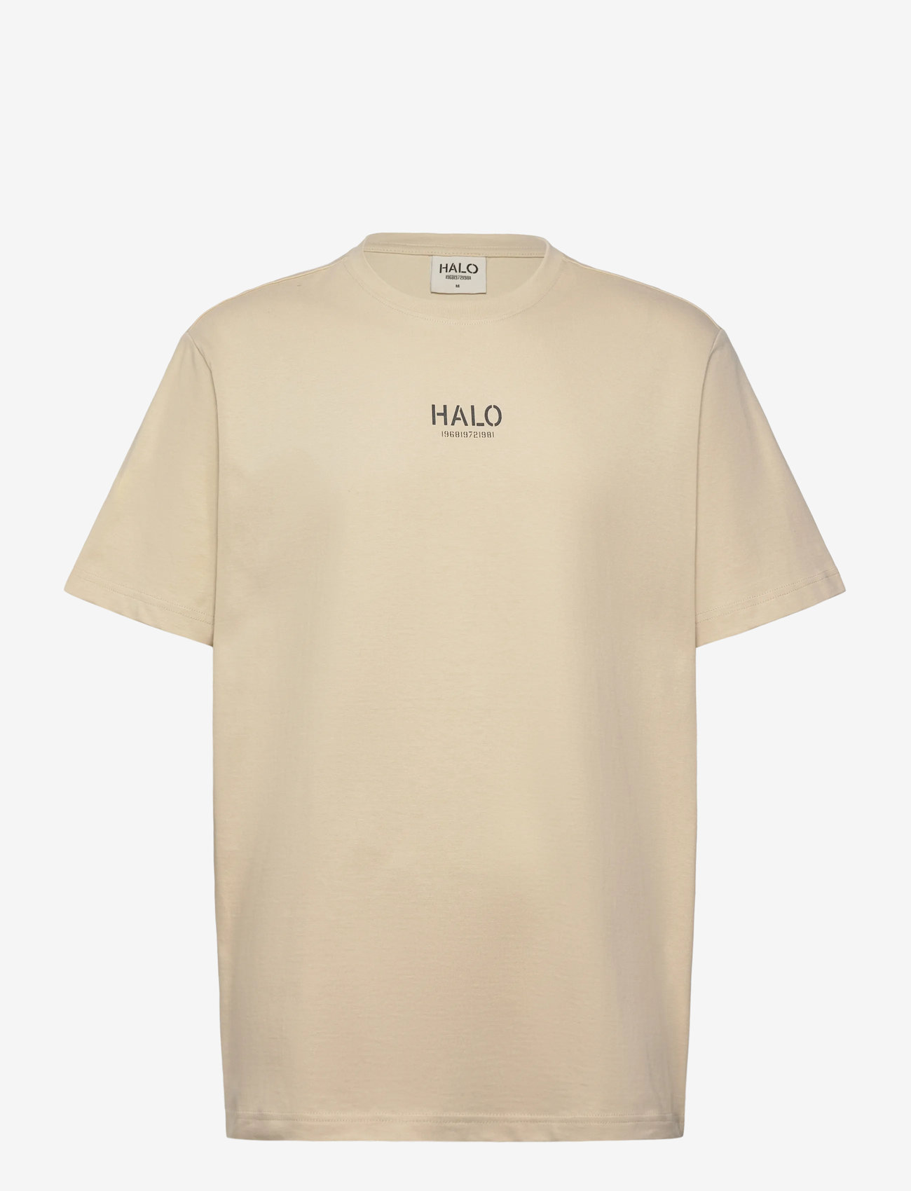 HALO - HALO GRAPHIC T-SHIRT - kortärmade t-shirts - oyster/gray/asphalt - 0