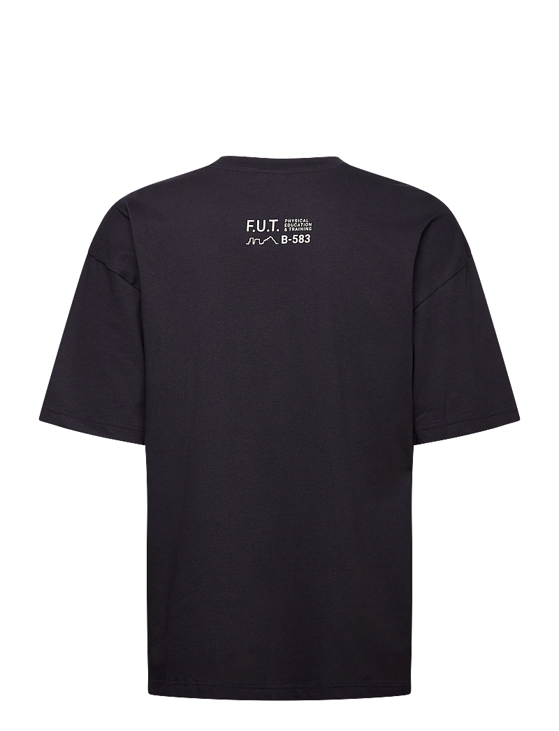 HALO - HALO GRAPHIC BOXY T-SHIRT - kurzärmelig - deep well - 1