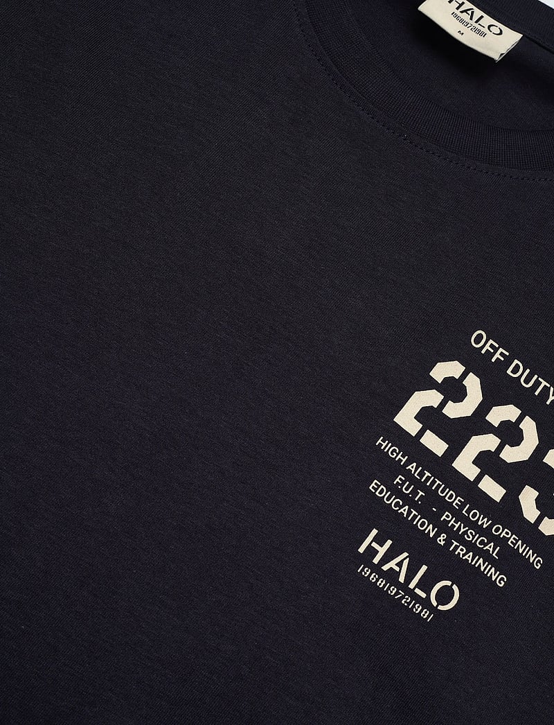 HALO - HALO GRAPHIC BOXY T-SHIRT - kurzärmelig - deep well - 2