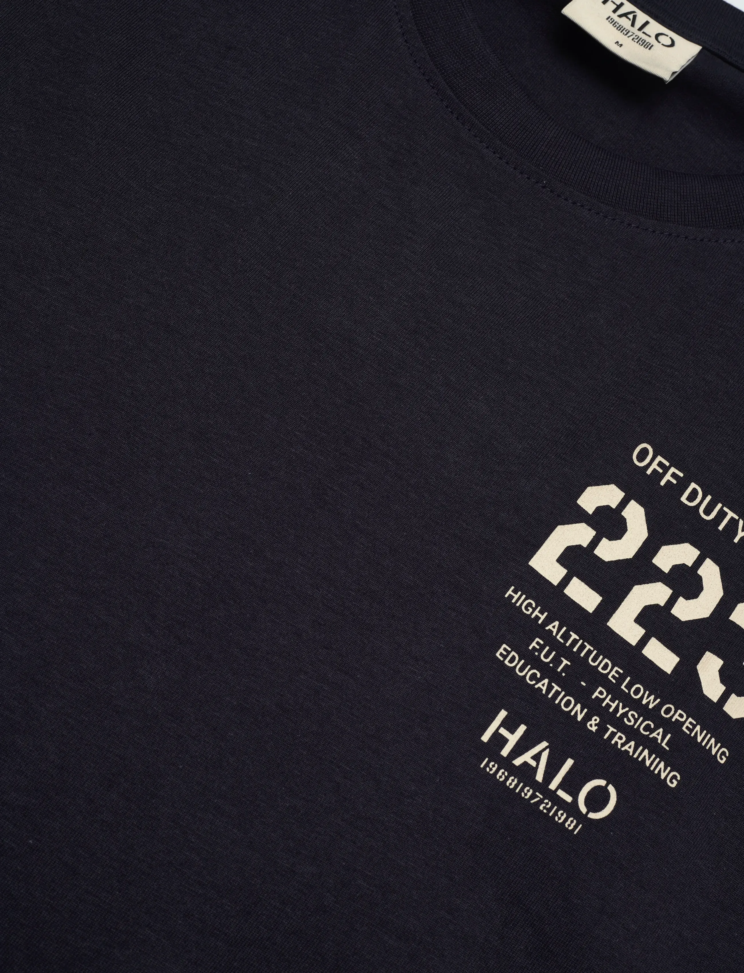 HALO - HALO GRAPHIC BOXY T-SHIRT - deep well - 2