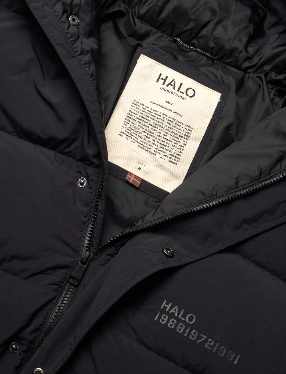 HALO - HALO MOUNTAIN DOWN JACKET - talvitakit - black - 2