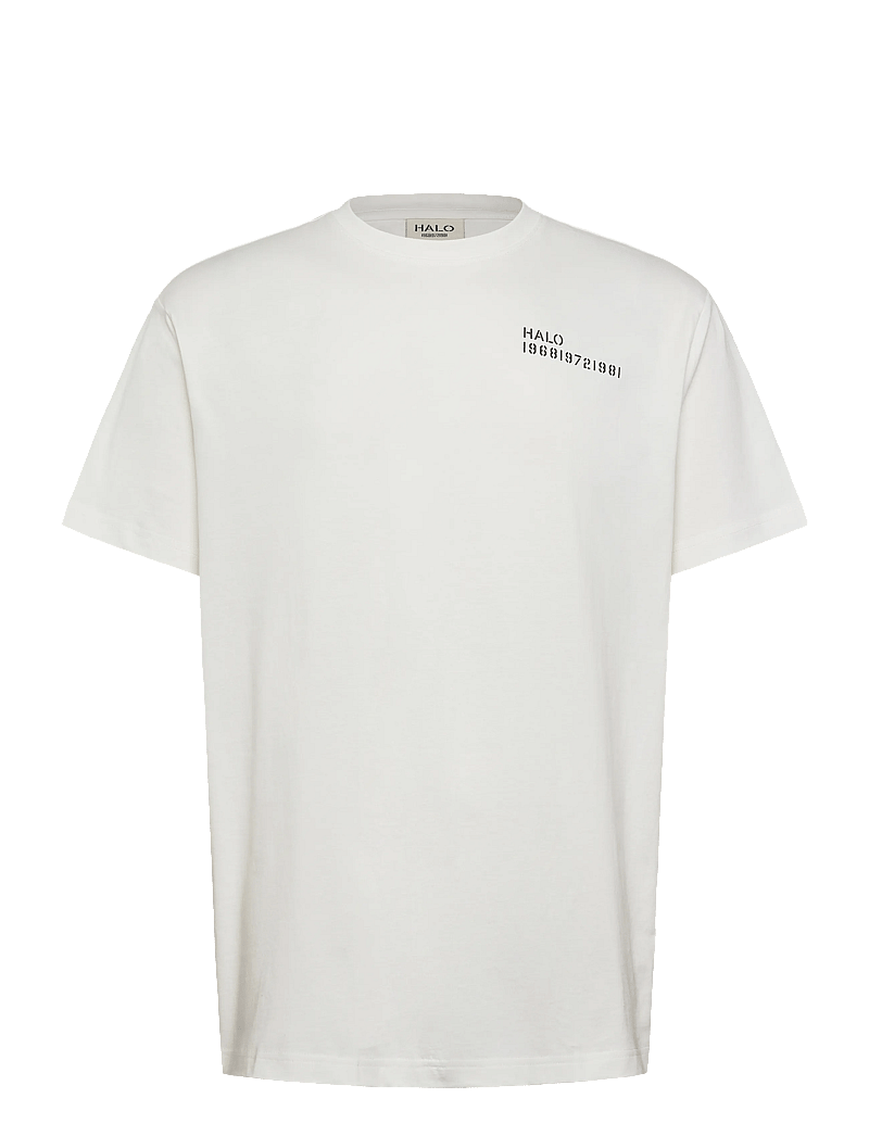 HALO - HALO PATCH GRAPHIC T-SHIRT - kurzärmelig - marshmallow - 0