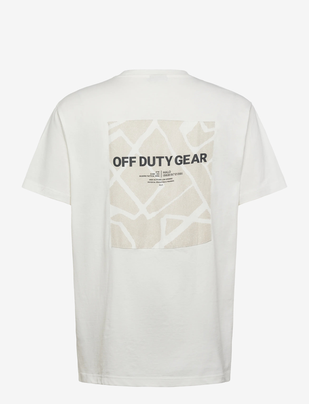 HALO - HALO PATCH GRAPHIC T-SHIRT - kurzärmelig - marshmallow - 1