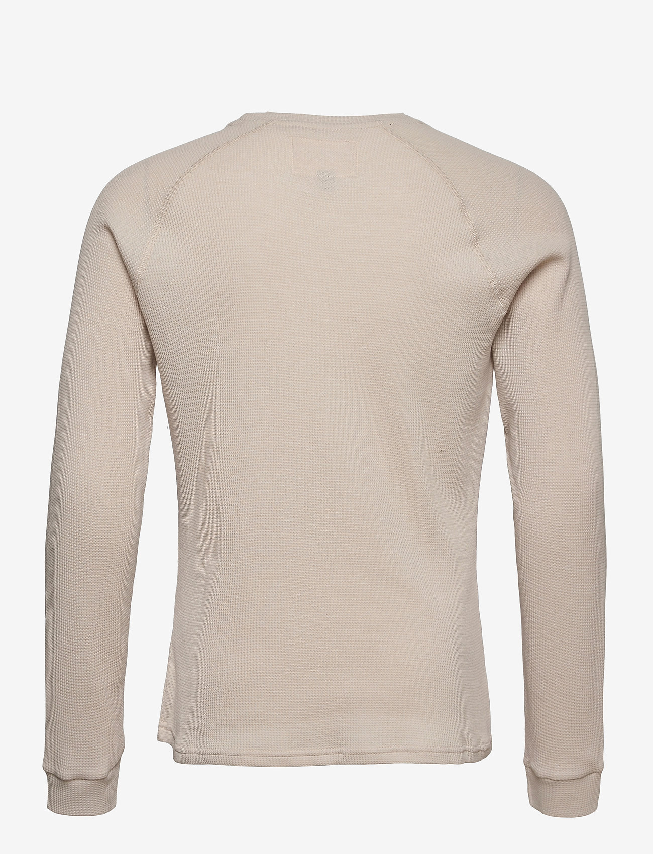 HALO - HALO WAFFLE LONGSLEEVE - pumice stone - 1