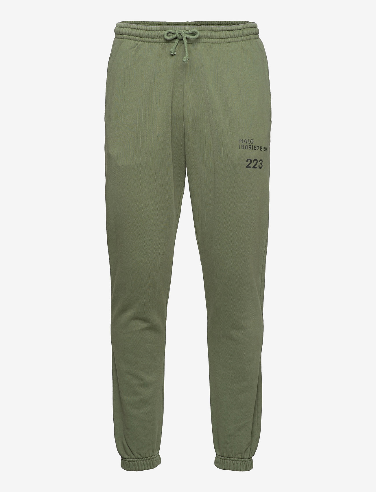 HALO - HALO COTTON SWEATPANTS - olive night - 0