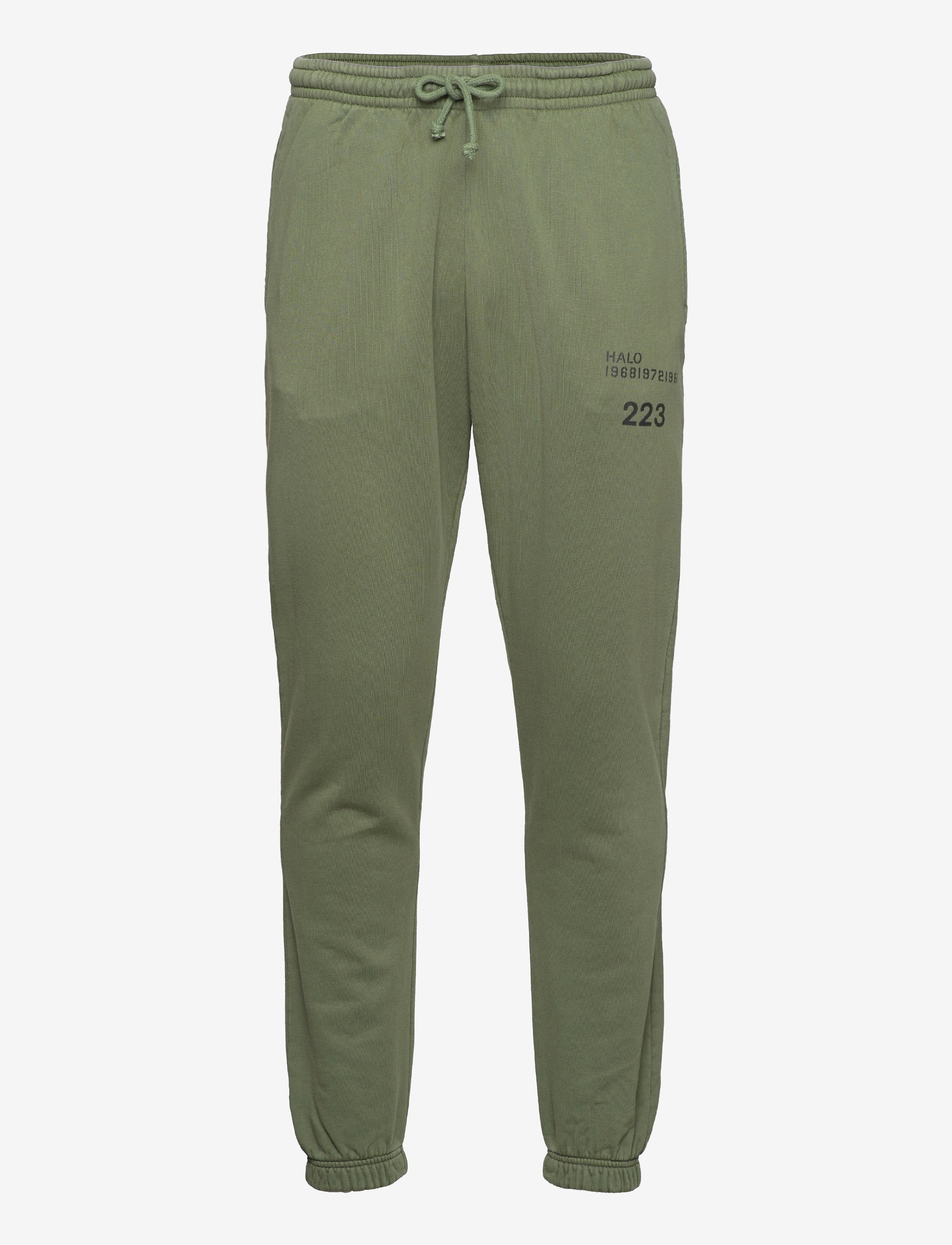 HALO COTTON SWEATPANTS - OLIVE NIGHT