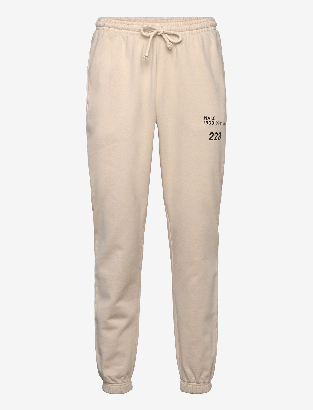 HALO - HALO COTTON SWEATPANTS - pumice stone - 0