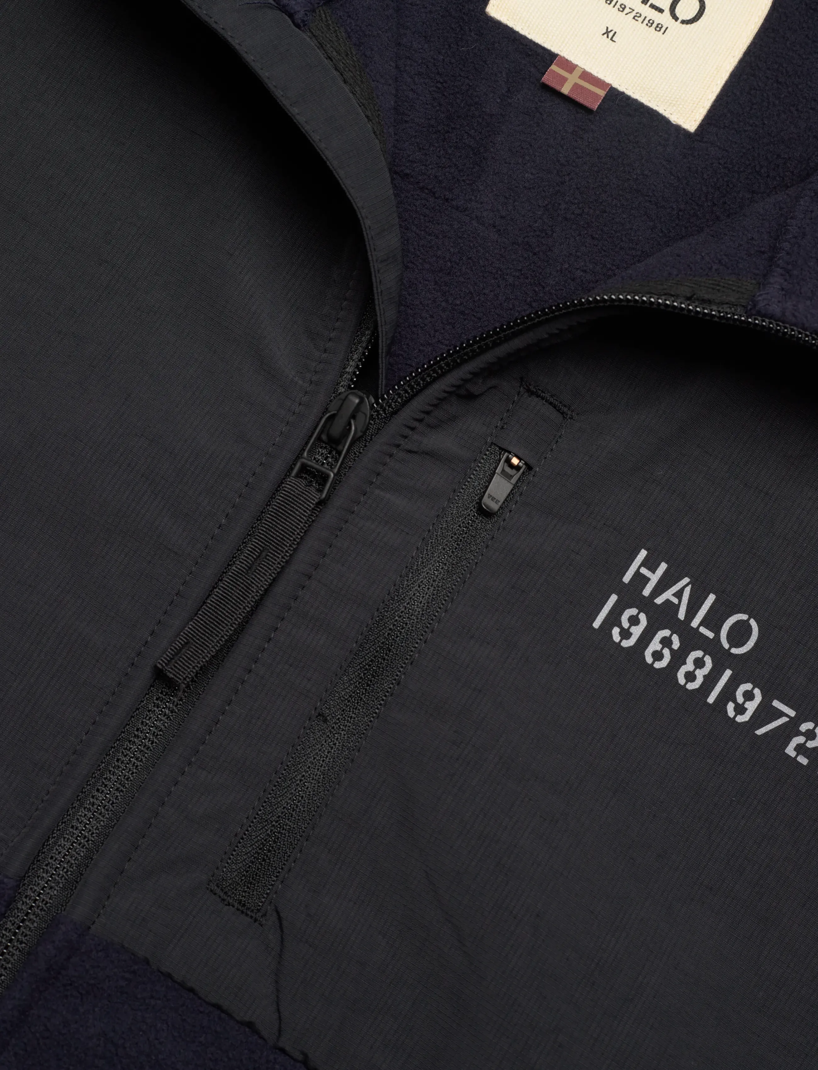 HALO - HALO BLOCKED ZIP FLEECE - deep well - 2
