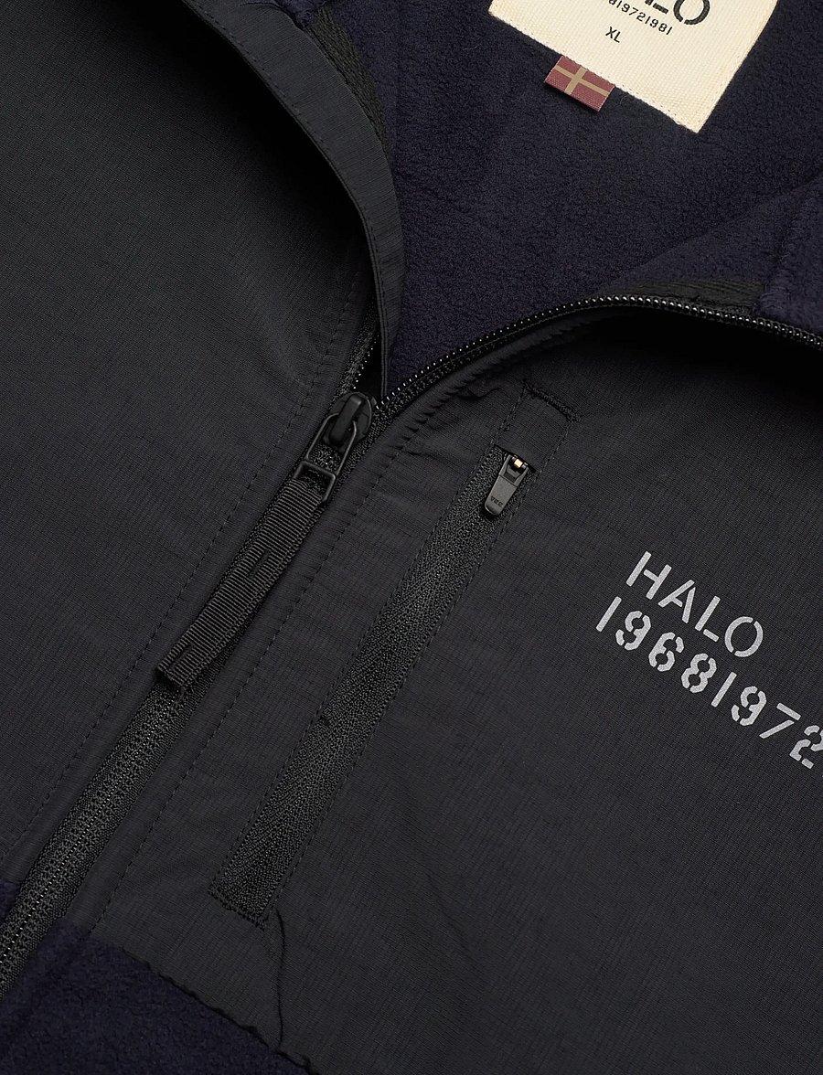 HALO - HALO BLOCKED ZIP FLEECE - deep well - 2